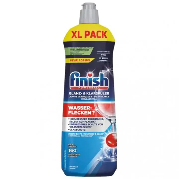 Nước làm bóng Finish 800ml XL PACK Dùng cho máy rửa bát - ĐỨC 2