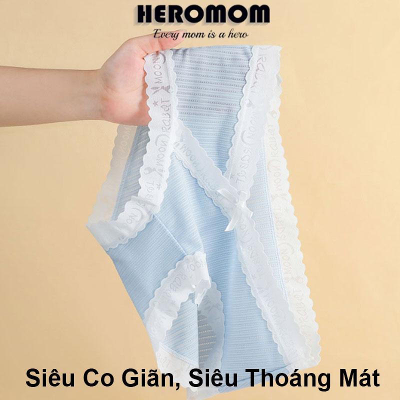 Product Introduction of Quần lót bầu chất Tơ Lụa thiết kế cạp chéo tránh chạm vết mổ co giãn đáy kháng khuẩn bigsize 4