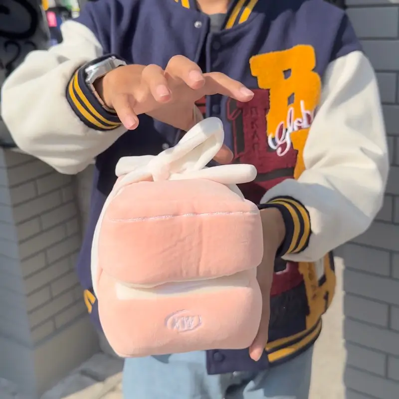 Monstell boneka kotak cincin fluffy lembut untuk pacar kekasih Ulang tahun 3