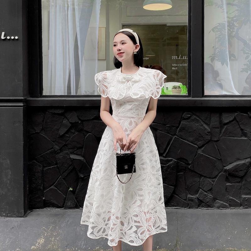 Đầm cánh tiên ren cao cấp SL 6