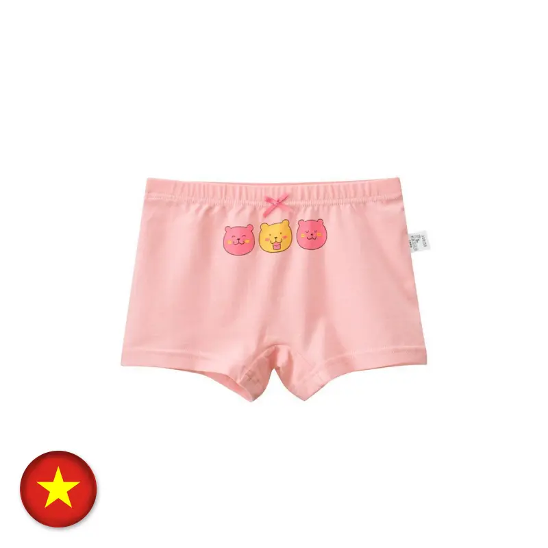 Quần Boxer Bé Gái, Grrr, Quần Đùi Bốn Góc Hoạt Hình, Thích Hợp Cho Bé Gái Tiểu Học, Mặc Hàng Ngày Phổ Biến Mềm Mại, Thân Thiện Với Làn Da, Thanh Lịch Và Dễ Thương 4