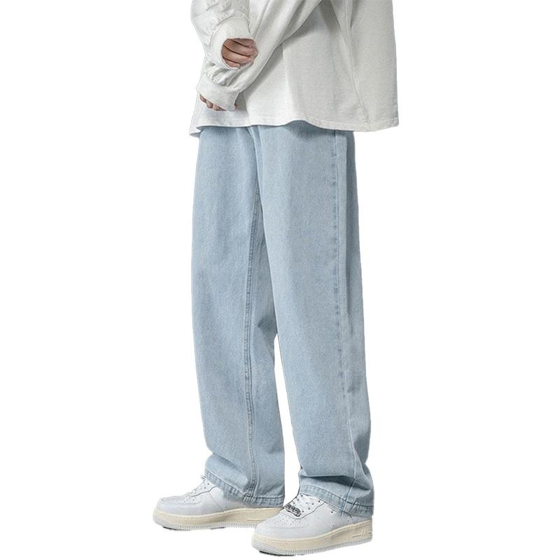 Quần Dài Quần Jean Baggy Nam, Phong Cách Hip Hop Hàn Quốc, Quần Ống Rộng Thẳng, Quần Thời Trang Đường Phố Ưu Đãi Tốt Nhất Của OXIA 6