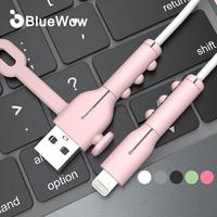 Gambar 【BluewowPenutup pelindung kabel data, melindungi kabel data, kepala data, anti lipat, anti jatuh, tersedia untuk Apple dan Android Cable Charger - AtoC-Black dari BlueWow.3C Kab. Tangerang 3 Tokopedia