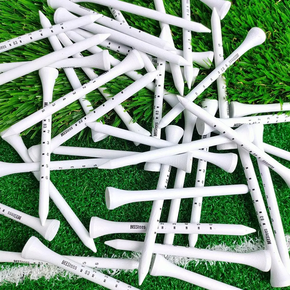 Golf Tee, 30/50pcs Golf Tee with Scale, Golf Training Tee, Golf Accessories for Outdoor Sports, Ball Sports Equipment