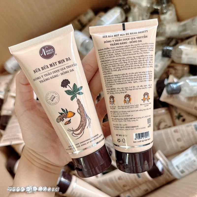 SỮA RỬA MẶT ĐÔNG Y NICOS LỚN