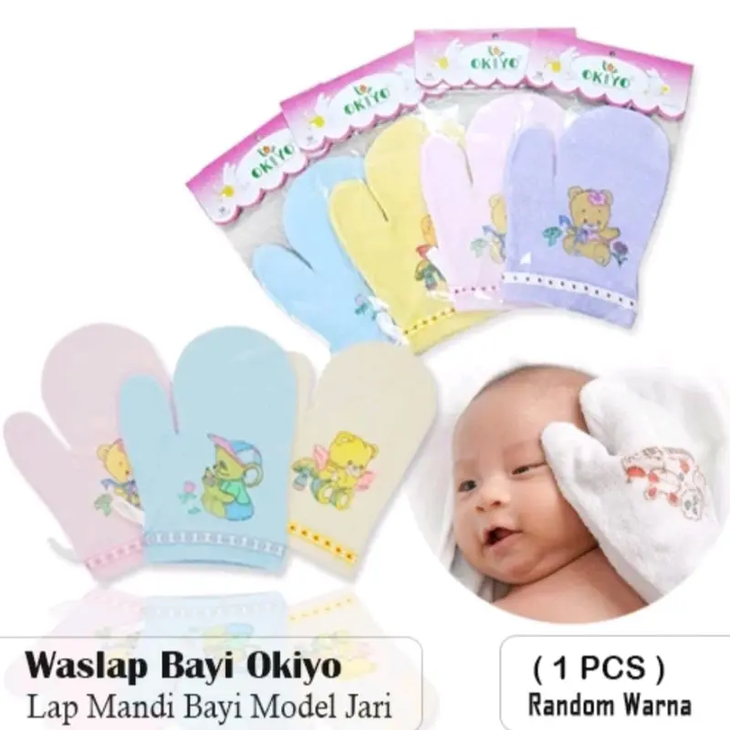 Waslap Bayi / Kain Pembersih Bayi / Waslap OKIYO 0