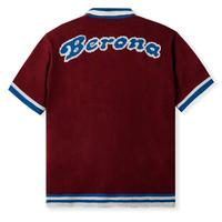 Gambar Kemeja Tenue de Attire - Berona Short Sleeve Knitted Shirt - Maroon Kerah Pria dari Tenue de Attire Kota Administrasi Jakarta Selatan 4 Tokopedia