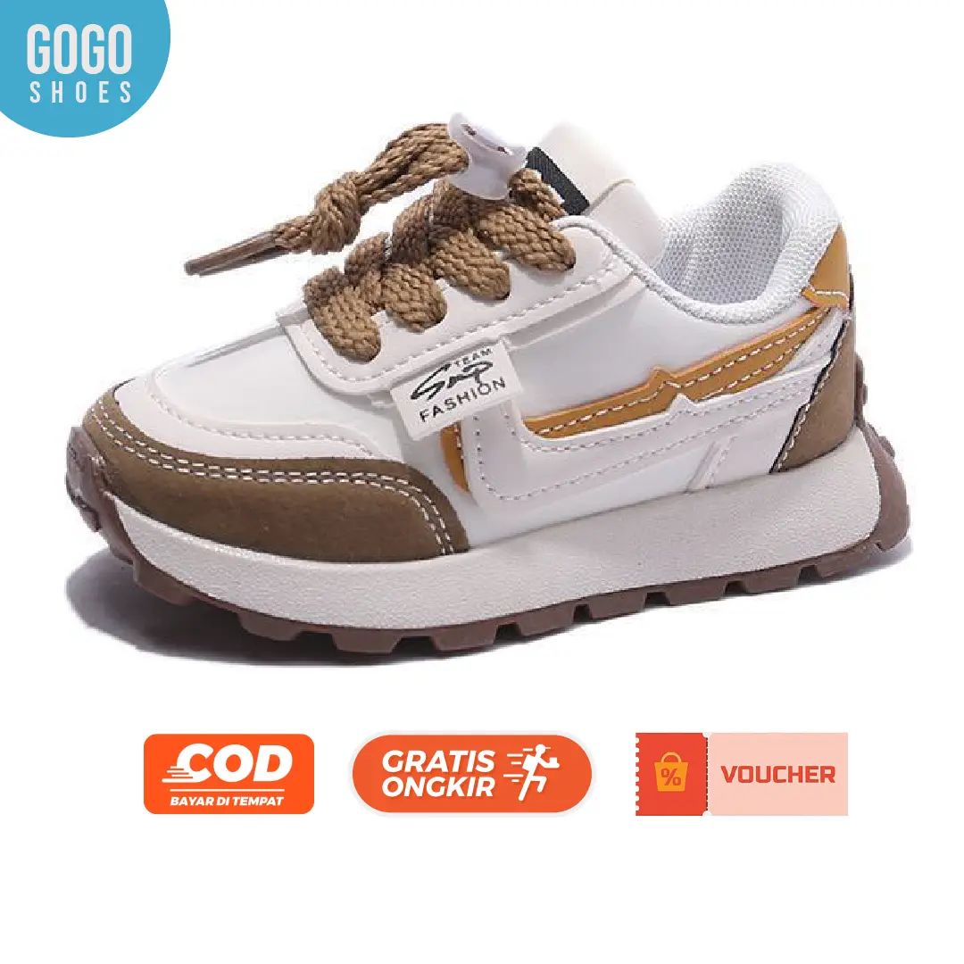 GGS - Sepatu Sneaker Casual Anak Laki Laki Perempuan Import Usia 1 - 12 Tahun Type MHC