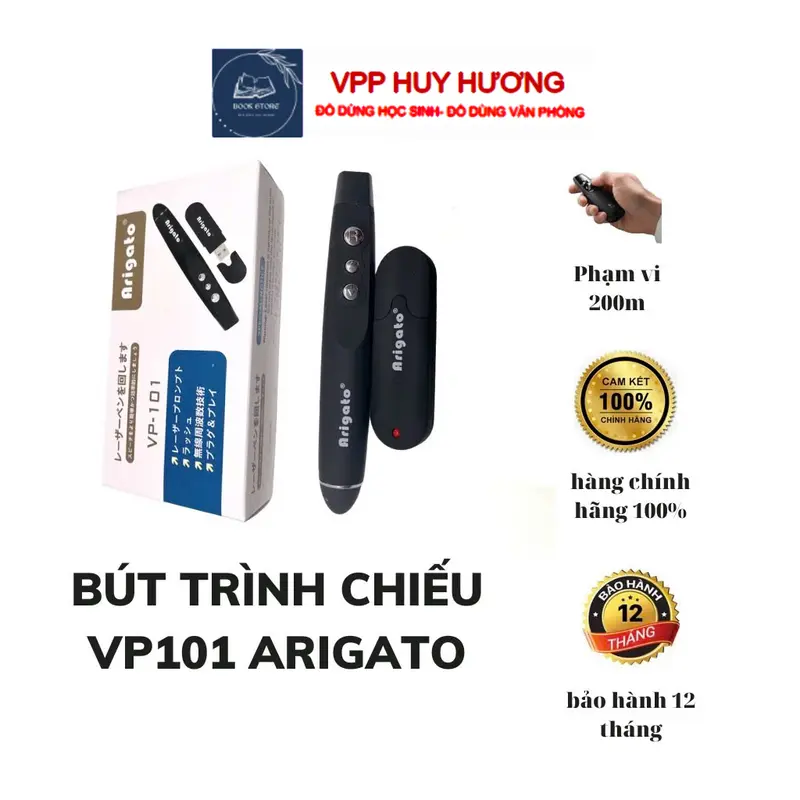 Bút trình chiếu thuyết trình Vesine VP101 - Thiết bị trình chiếu chuyên nghiệp 0