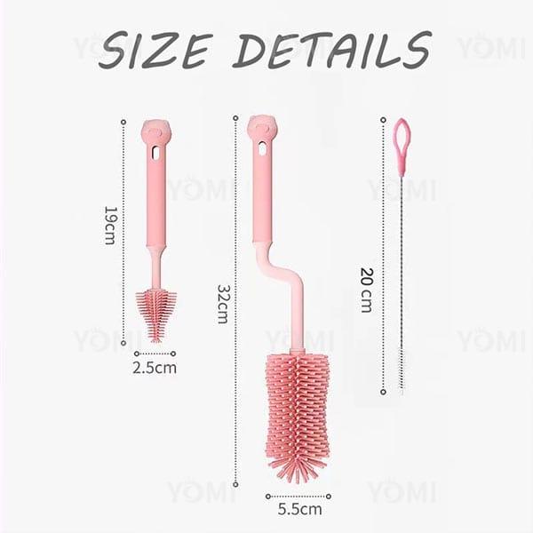 Product Introduction of Sikat Botol Susu / Pembersih Botol Susu 3 in 1 5