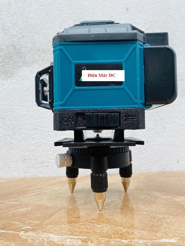 Máy cân mực Laser MAKITA 12 tia xanh cao cấp có đèn báo pin, đế xoay 360-Bảo hành 12 tháng 3
