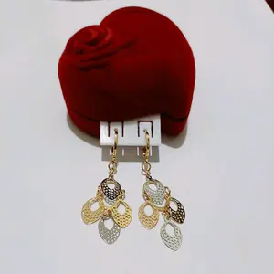 Anting Rumbai Daun 3D