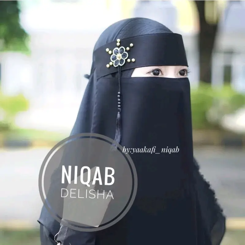 niqab/cadar delisha 0