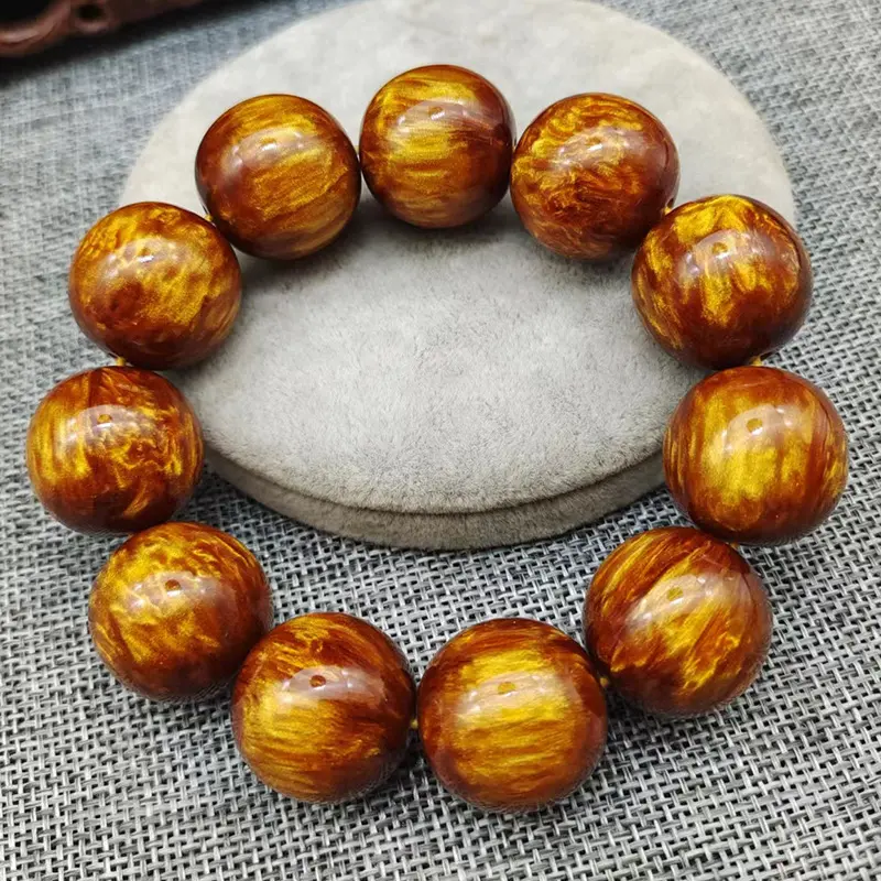 Vòng Tay Cây Liễu Lụa Vàng, Vòng Tay Hạt Nam, Vòng Tay Gorgonia San Hô Đen, 108 Đồ Thủ Công, Vòng Tay Cặp Đôi Cây Liễu Thế Hệ Thứ Hai