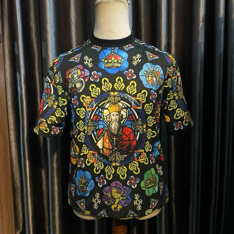 Áo Phông Hoạ Tiết Hoàng Gia V1 QCC