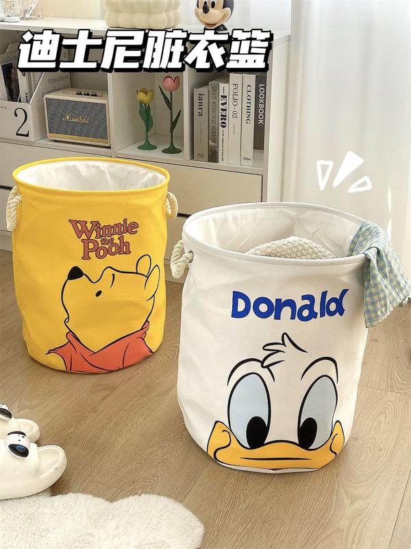 Product Introduction of Bakul Pakaian, Tampalan Disney, Reka Bentuk Kartun Mainan, Kapasiti Besar, Penyimpanan Isi Rumah, Boleh Dilipat, Tampalan Pakaian, Alat Berguna 11