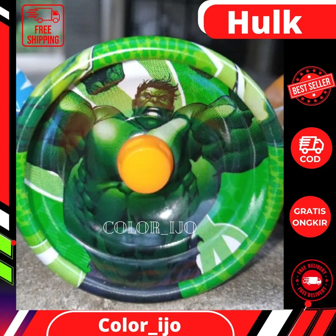 Mainan Yoyo Besi Karakter Fancy Super Hero Non pack