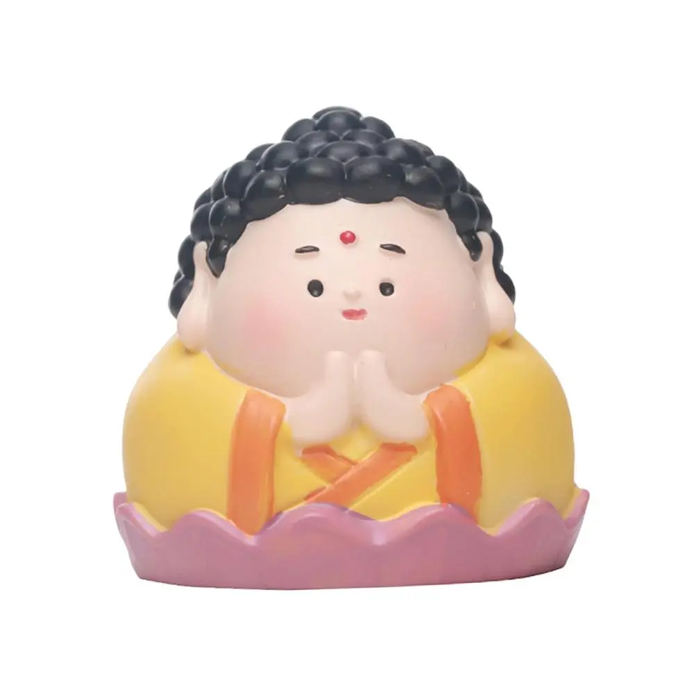 Lucky God Figurine Cartoon God of Luck Statue for Cabinet New Year Shelf