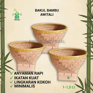 Bakul Nasi Kecil Awitali Wakul Boboko Anyaman Bambu