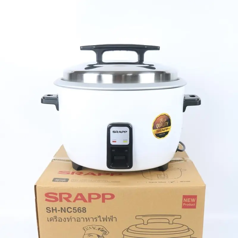Nồi cơm điện công nghiệp SRAPP  5.6L Nấu 3kg gạo 2000w SH-NC568 Bảo Hành 12 Tháng Nấu Ăn Cooker Nấu Cơm