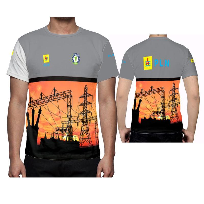 JUAL BAJU PRIA PLN TERBARU KEREN DESAIN 1