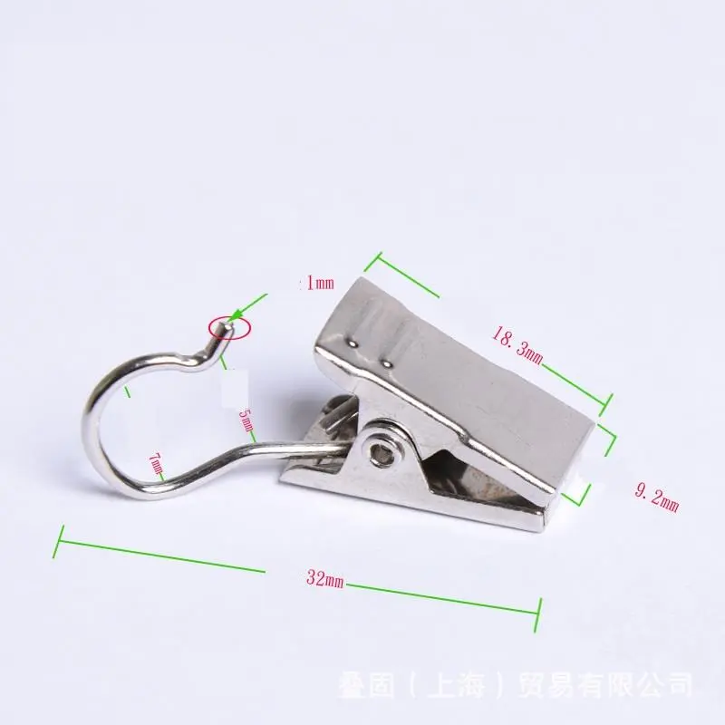 【BBTZH】 Khoen Tròn Treo Rèm, Kẹp Treo Rèm Thép Không Ghỉ Chất Lượng Cao