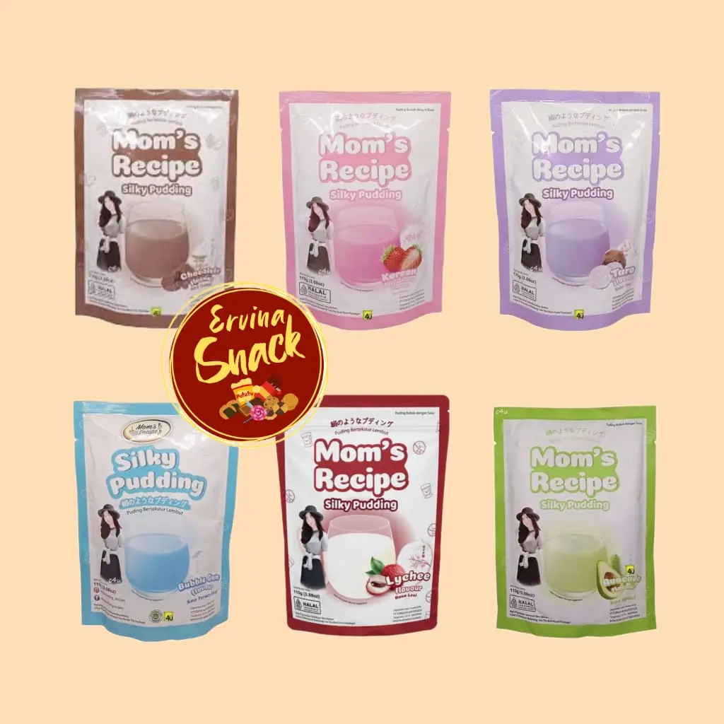Silky Pudding Pouch Mom's Recipe berat 110gr PUYO Pudding