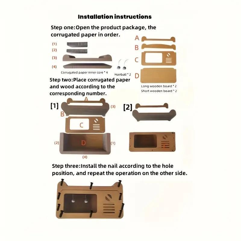 Product Introduction of Cat Scratching Board, 1 Box Cat Scratcher with Cat Nest Style, Durable Cat Scratching Toy, Pet Furniture for Indoor Playing Sleeping 4