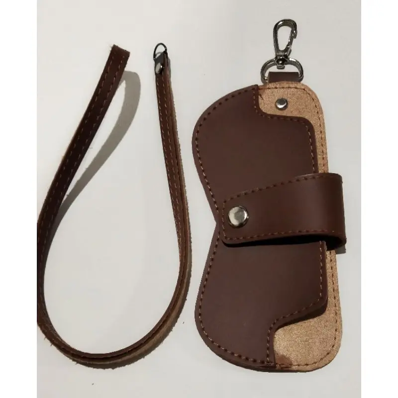 Tempat Kacamata Wanita bisa di Buat Kalung plus tali Motif Polos Perempuan kcp Pengait Besi tempat kacamata gantung pouch kacamata Glasses 7