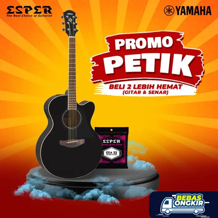 YAMAHA GUITAR CPX-600 BLACK