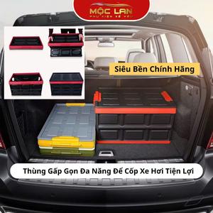 Thùng Gấp Gọn Ô Tô Đựng Đồ Bằng Nhựa, Hộp Đa Năng Để Cốp Xe Hơi Tiện Lợi Siêu Bền Chính Hãng