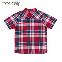 Gambar Torio Basic Red Check Shirt - Baju Kemeja Anak Laki-laki ( 6-12 tahun ) dari Torio Kota Administrasi Jakarta Barat 2 Tokopedia