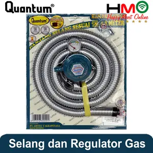 Selang Regulator Gas LPG Quantum QRL-032 Selang Kompor Selang Regulator