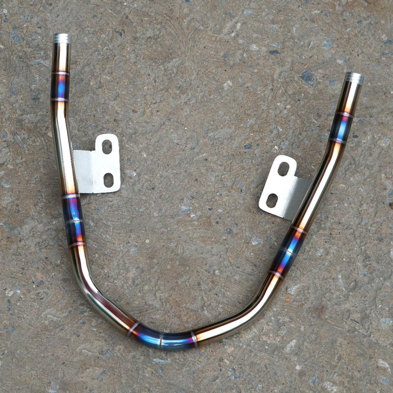 Tay xách ( cảng sau ) Inox 304 Trần Thuận hoặc Khò Titan Wave 100, Wave 110, Wave 50cc - Phụ Tùng Phụ Kiện