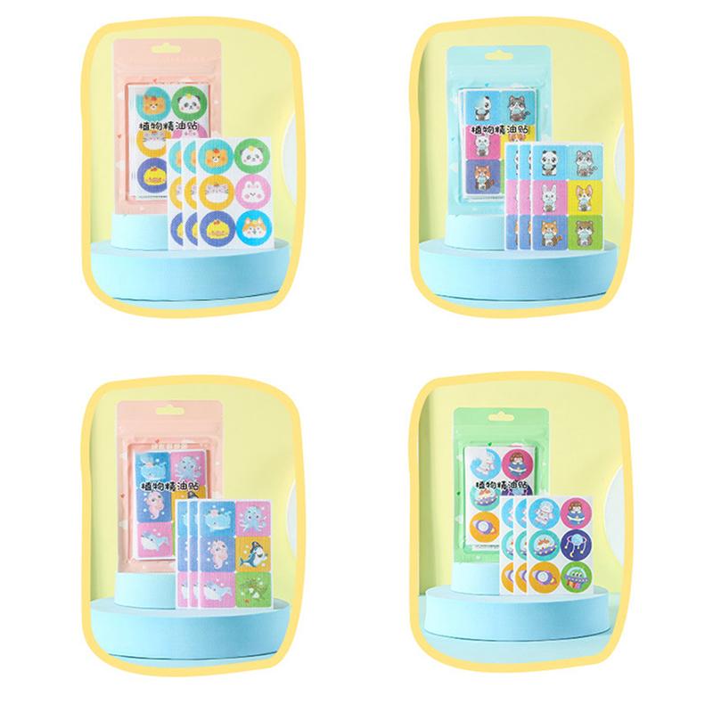 Product Introduction of 36pcs Cartoon Mosquito Patch Pure Plant Essential Oil Anti-Mosquito Repellent Patch Stickers For Children Toddler Infant Kids 35