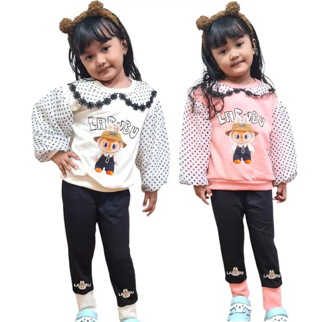Mayken Setelan Anak Perempuan Alluuna usia 1 - 8 tahun
