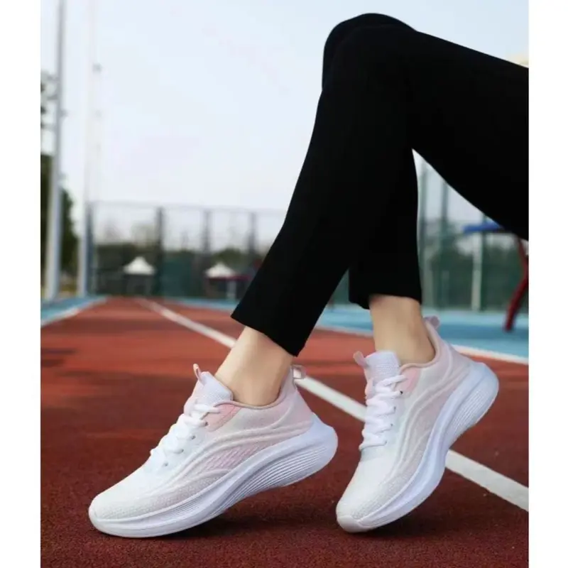 SEP045 (Tanpa Kotak) Sepatu Sneakers Wanita Warna Kasual Jalan Jalan Sporty Model Korea Fashion Casual Sport Olahraga COD Shoes 8