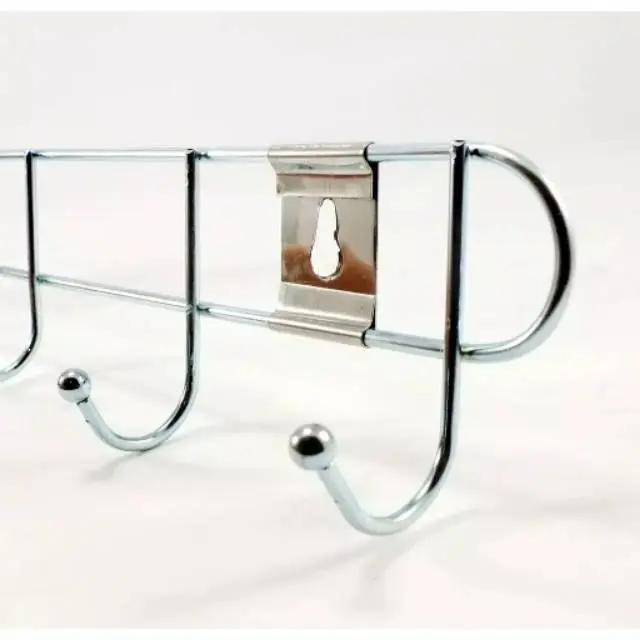 WHN - Kapstok Besi Stainless Gantungan Baju Stainless 7 Kait - Hanger Dinding Pakaian Anti Karat