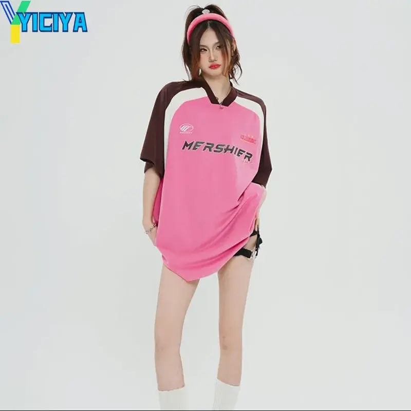 Áo Thun Newseven Phối Cổ V Phong Cách Thẻ Thao V-neck T-shirt AT.374 3