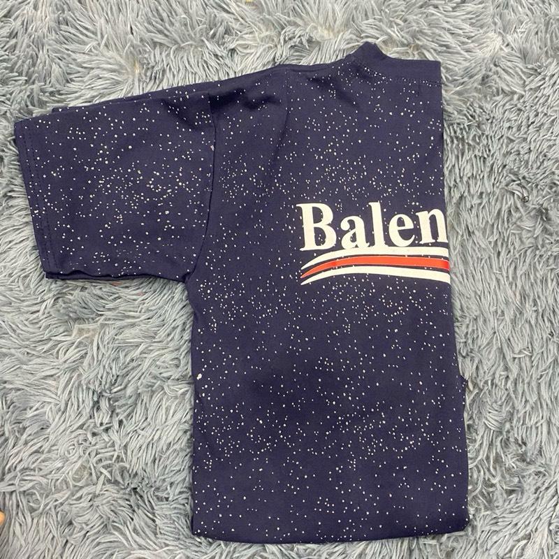 Áo phông balen nam nữ chất cotton co giãn 5
