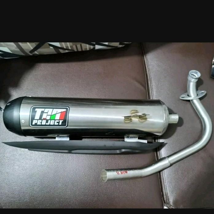 Knalpot TZM Project Stainless Vario Beat Scoopy Lexi Nmax Mio Dll 1