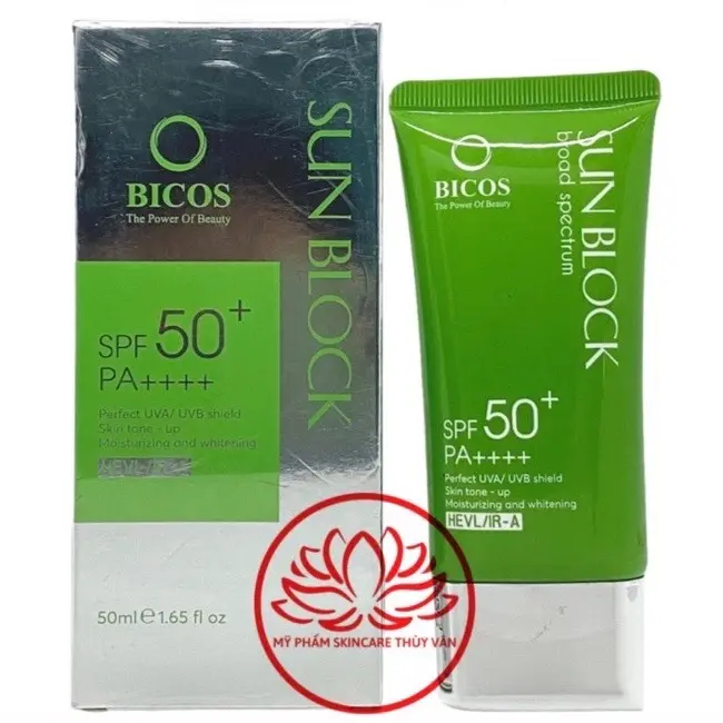 Kem Chống Nắng Trắng Da Bicos 50ml