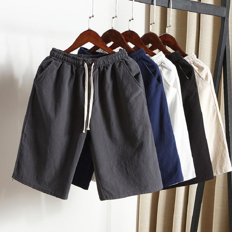 Quần Đùi Nam Vải Đũi Cao Cấp Mềm Mịn Mát Menswear