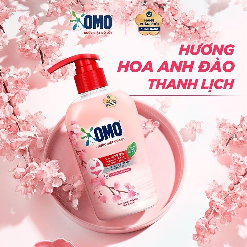Combo 2 chai nước giặt đồ lót OMO 300g - Sản phẩm giặt đồ lót hiệu quả Làm Sạch
