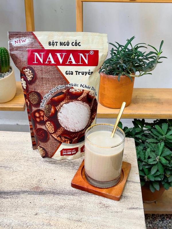 1 TÚI NGŨ CỐC NAVAN 800GR ( CÓ TẶNG SỮA ĐẶC) ngũ cốc Food