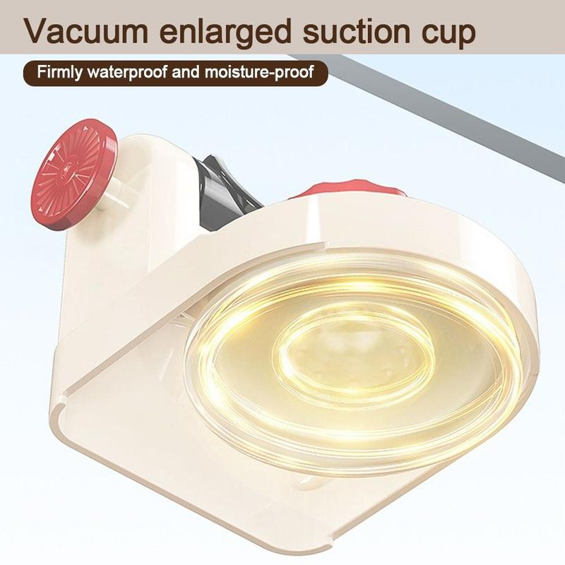 Product Introduction of Creative Suction Cup Shower Head Holder Adjustable Removable Showerhead Bracket Wall Mounted Handheld Sprayer Support Bathroom Accessories 13