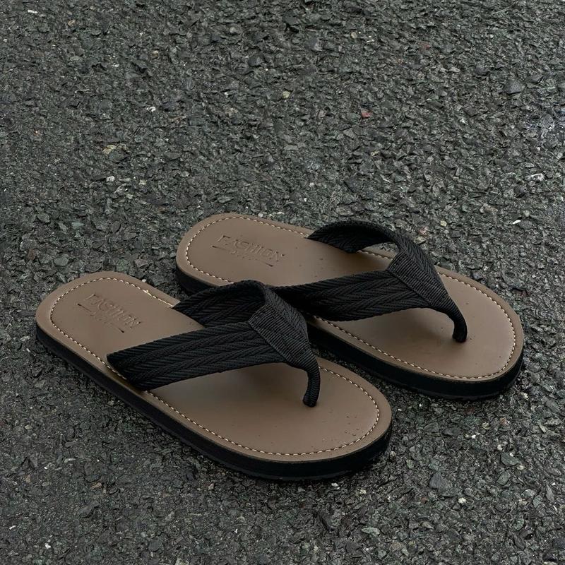 COOPER SHOP Dép Xỏ Ngón Quai Vải May Đế Cao Cấp Đế Bằng Cao Su Đồng Nam Nhung depnam Slipper DéP dibien Sandal dép lào sanpham moi