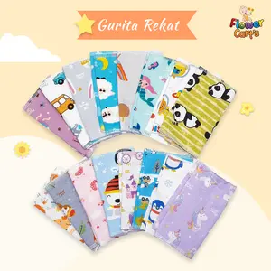 Flower Cart's Gurita Rekat baby new born halus dan lembut - 6pcs
