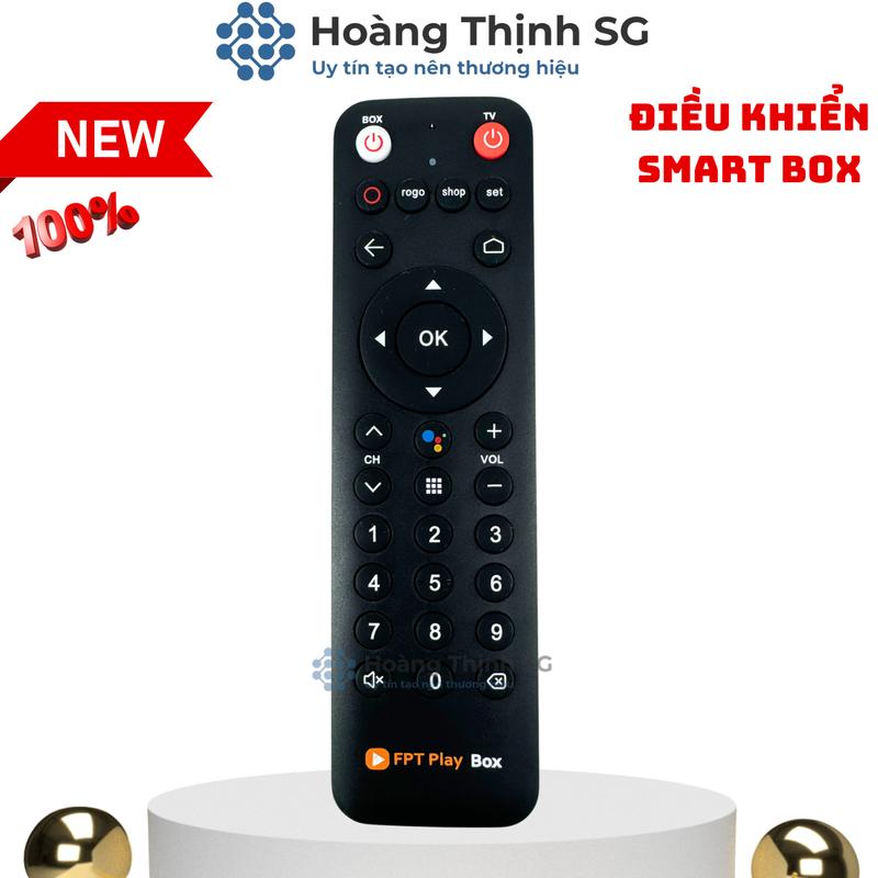 Remote điều khiển tivi FPT Play Box Mã 01, điều khiển đầu box FPT Play - Tặng kèm pin