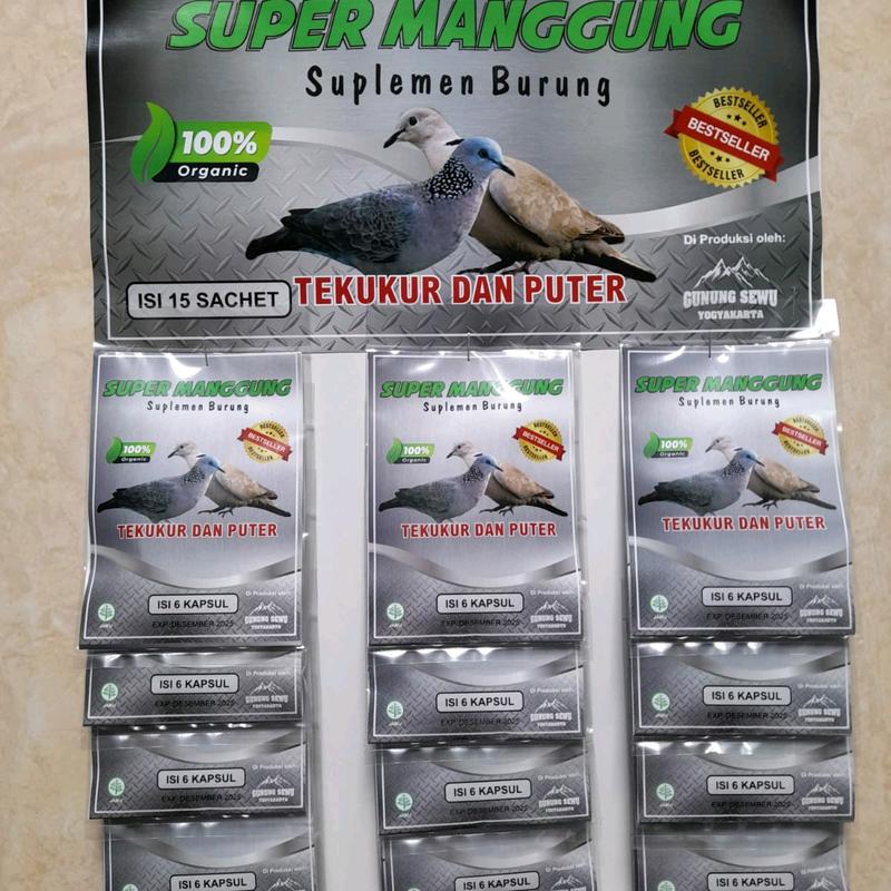 SUPER MANGGUNG, Untuk burung puter dan tekukur 1